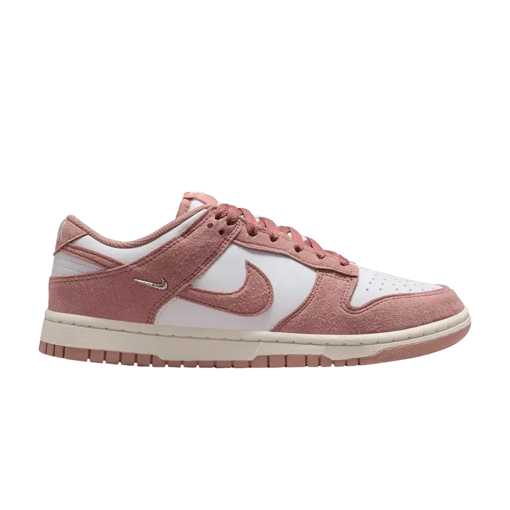 Nike Dunk Low Rose Whisper Gold Mini Swoosh (Women's) sneaker 1 - stylecode IB4417-102