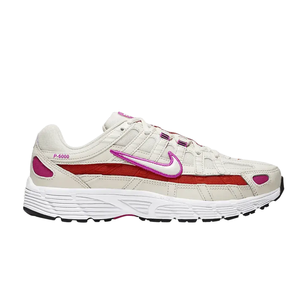 Nike P-6000 Essential Pale Ivory Team Orange (Women's) sneaker 1 - stylecode CW1351-100