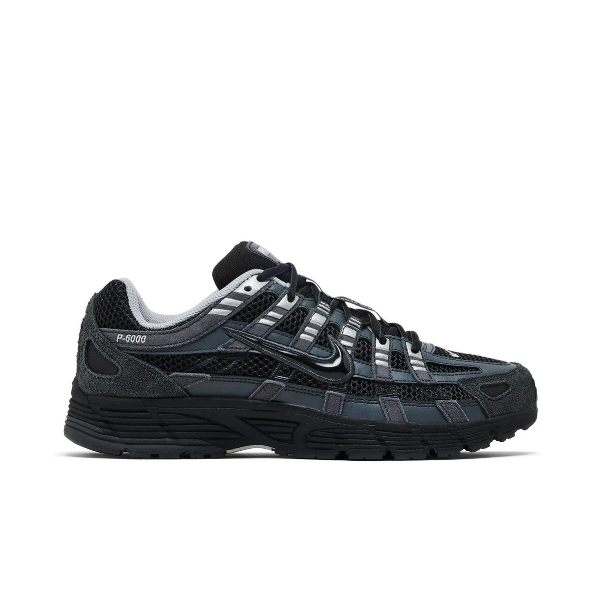 Nike P-6000 Suede Anthracite Metallic Silver sneaker 1 - stylecode HF0015-002