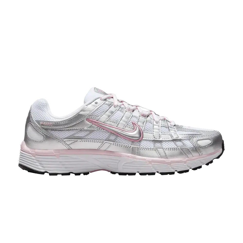 Nike P-6000 White Elemental Pink (Women's) sneaker 1 - stylecode BV1021-108