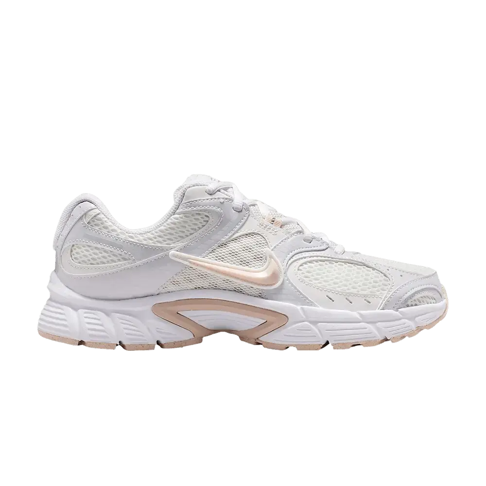 Nike V5 RNR Summit White White Vast Grey Silt Red (Women's) sneaker 1 - stylecode HQ7901-110