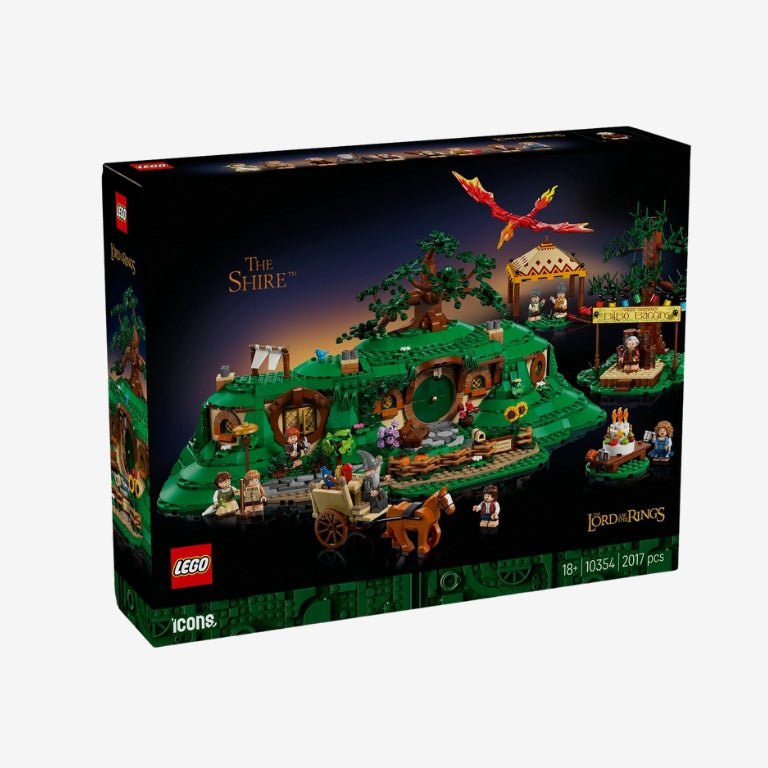 LEGO Icons 10354 The Shire – Lord of the Rings bouwset voor volwassenen en verzamelaars - voorkant