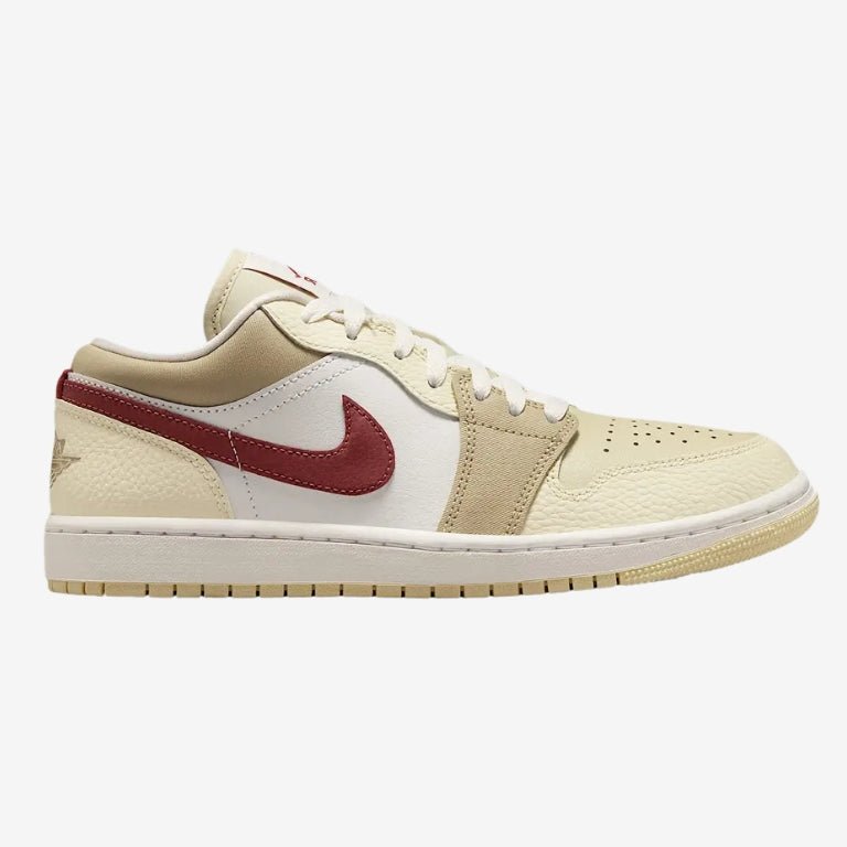 Air Jordan 1 Low SE Desert Khaki Red Sepia (Women's) - HYP3 - HV6530 - 100 - Air Jordan