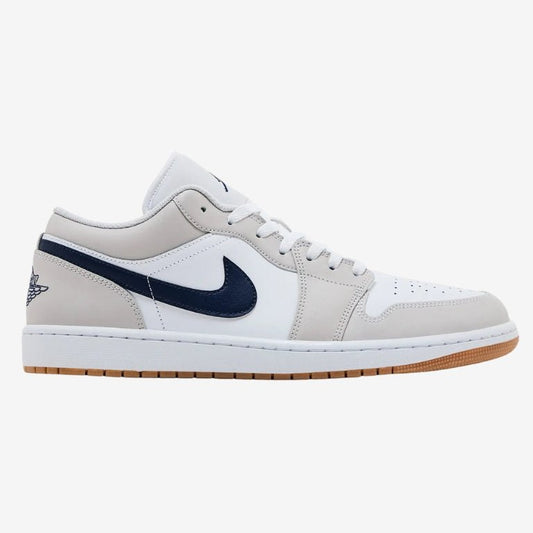 Air Jordan 1 Low Midnight 'Navy Neutral Grey' - HYP3 - 553558 - 146 - Air Jordan