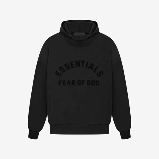 Fear of God Essentials Hoodie 'Jet Black' - HYP3 - Fear of God Essentials