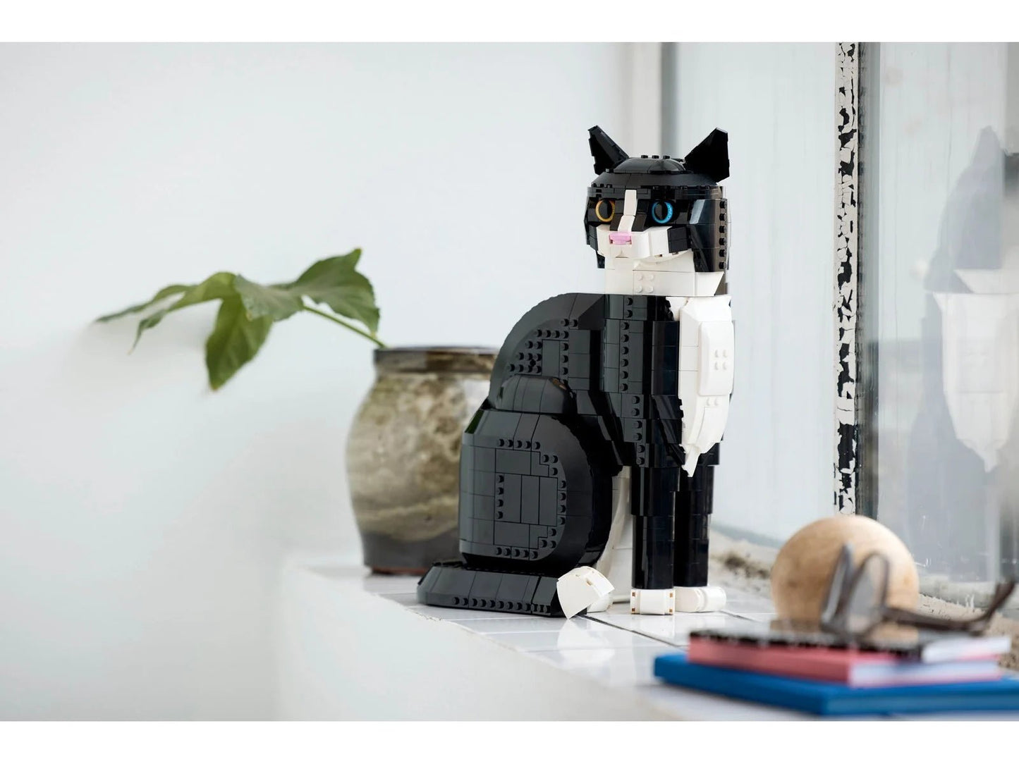 LEGO Ideas 21349 Zwart - witte kat - HYP3 - LEGO