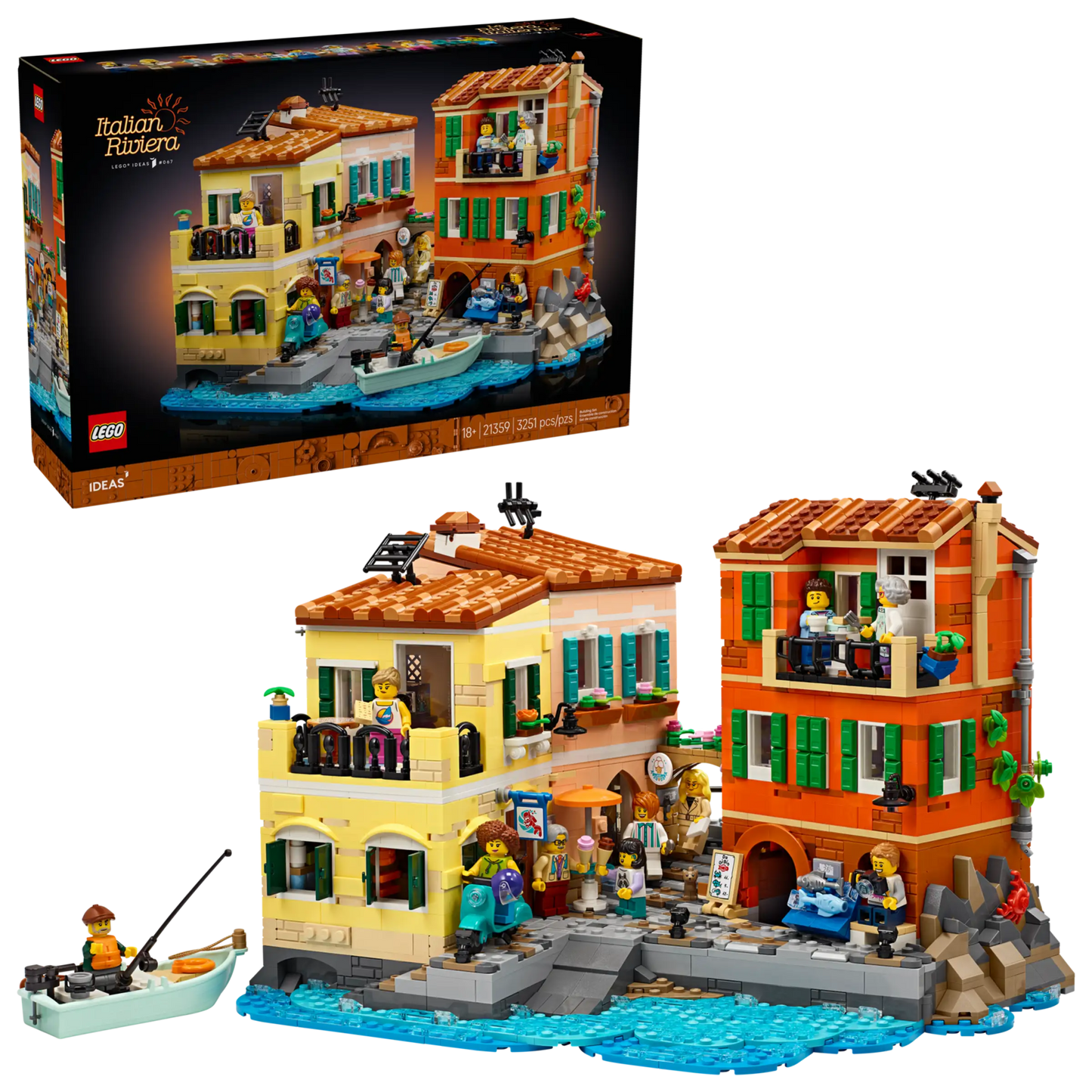 LEGO Ideas Italiaanse Rivièra (21359)