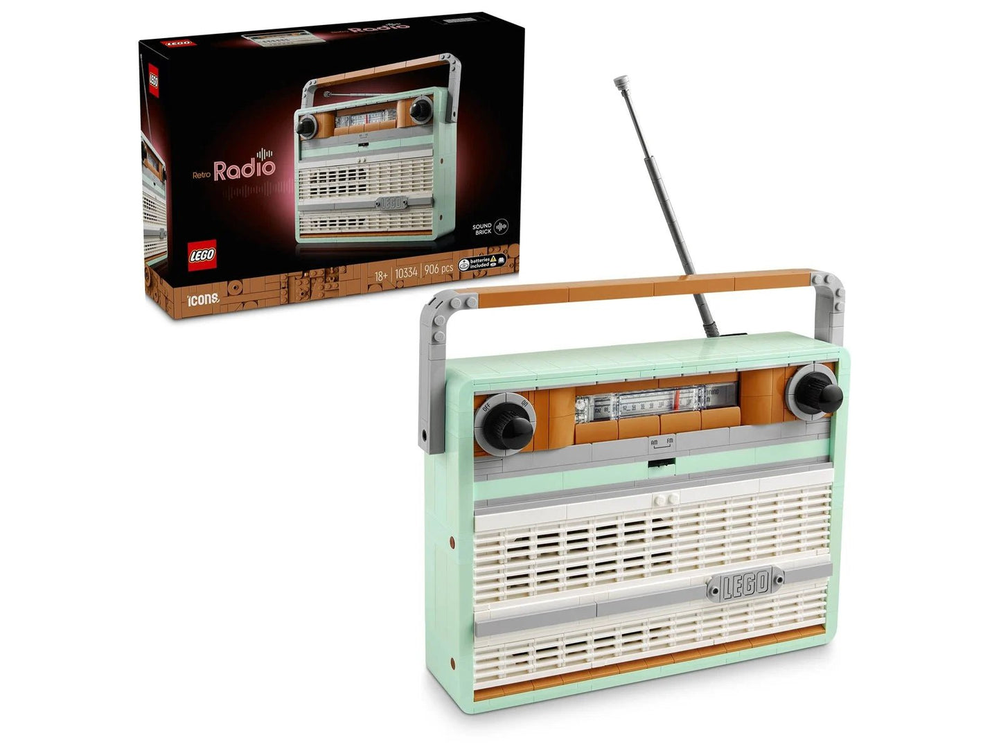 LEGO Icons Retro radio (10334)