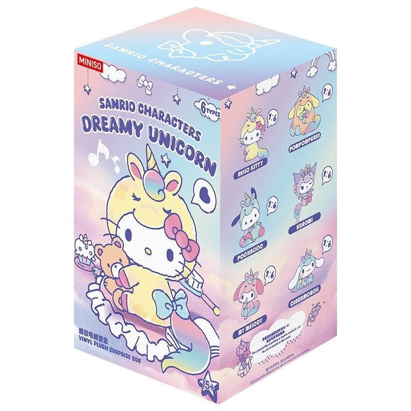 Miniso Sanrio Characters Dreamy Unicorn Vinyl Plush Blind Box