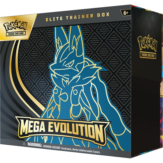 Pokémon Mega Evolution Mega Lucario Elite Trainer Box - HYP3 - Pokémon