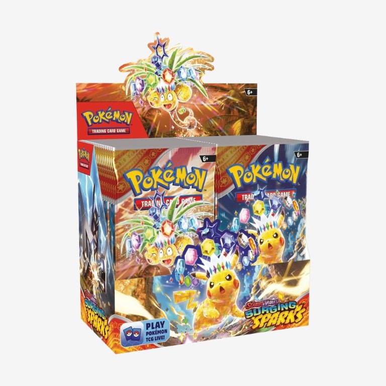 Pokémon Trading Card Games Scarlet & Violet Surging Sparks Booster Box - HYP3
