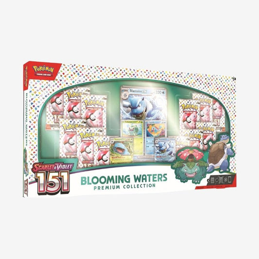 Pokémon Scarlet & Violet 151 Blooming Waters Premium Collection Box - HYP3 - 0196214123519 - Pokémon