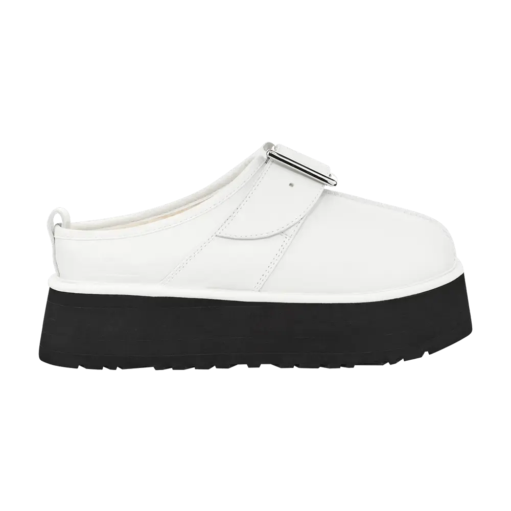 UGG Tasman Slipper Opening Ceremony White Black (Women's) sneaker 1 - stylecode 1151430-WHT