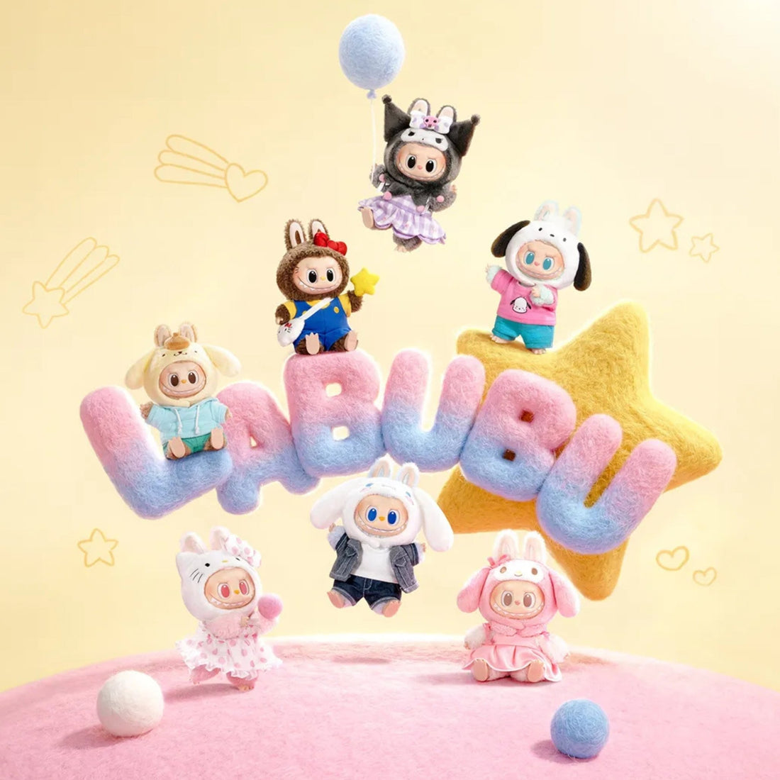 Pop Mart Labubu x Hello Kitty and friends is nu exclusief verkrijgbaar bij HYP3 Amsterdam.