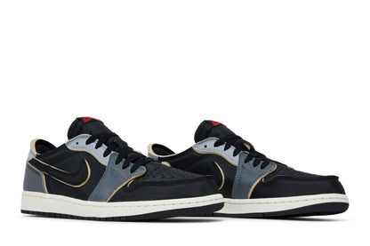 Jordan 1 Low OG EX Black Smoke Grey sneaker afbeelding 8 - stylecode DV0982-006