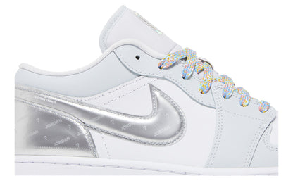 Jordan 1 Low SE Tear Away Silver sneaker afbeelding 2 - stylecode DX6070-101
