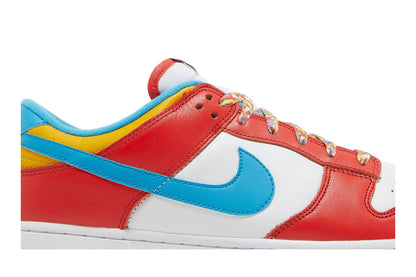 Nike Dunk Low QS LeBron James Fruity Pebbles sneaker afbeelding 2 - stylecode DH8009-600