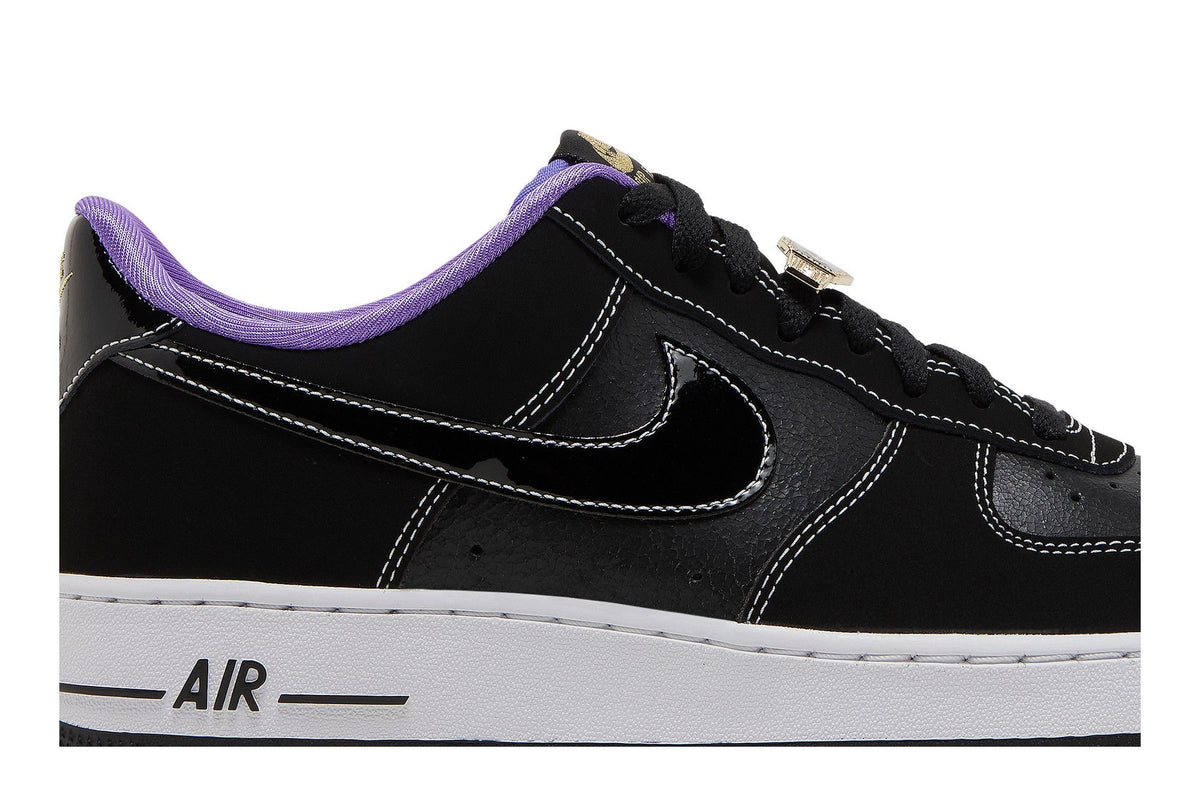 Nike Air Force 1 Low '07 LV8 World Champ Black Purple sneaker afbeelding 2 - stylecode DR9866-001