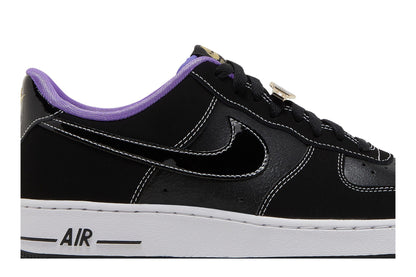 Nike Air Force 1 Low '07 LV8 World Champ Black Purple sneaker afbeelding 2 - stylecode DR9866-001