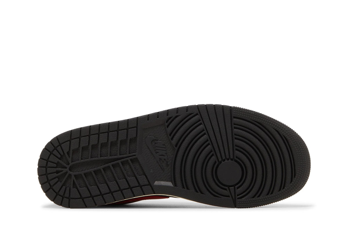 Air Jordan 1 Low SE Black Multi-Color (Women's) sneaker afbeelding 4 - stylecode DN3739-060