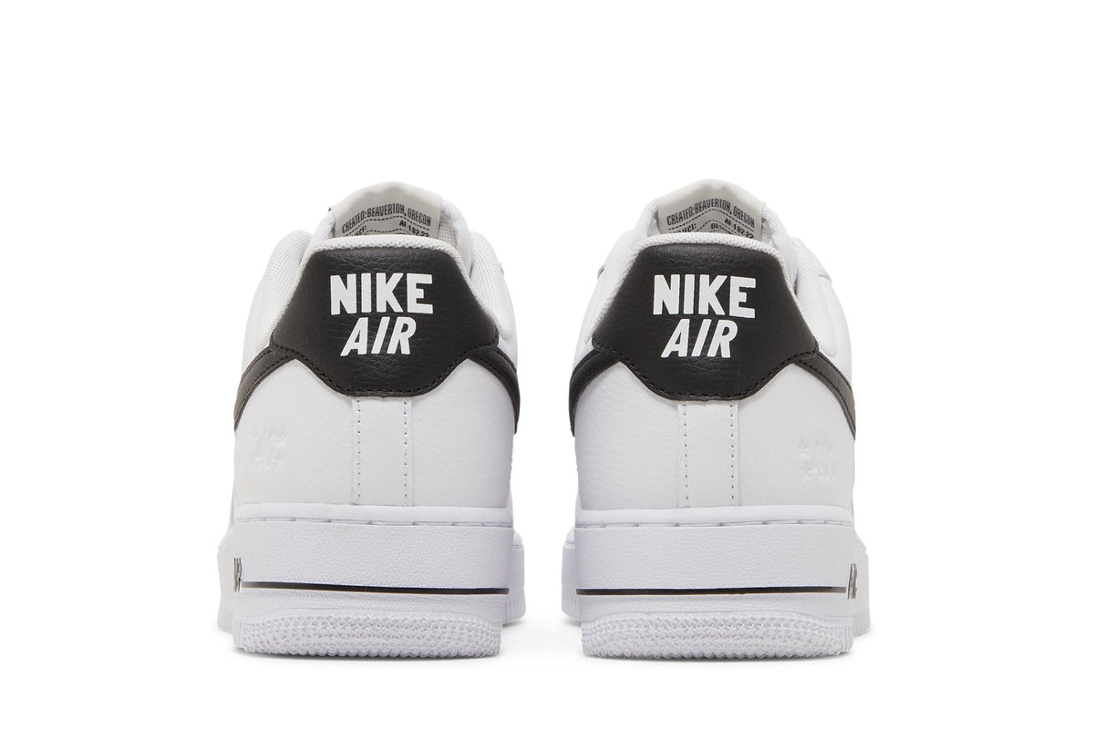 Nike Air Force 1 Low '07 LV8 40th Anniversary White Black sneaker afbeelding 6 - stylecode DQ7658-100