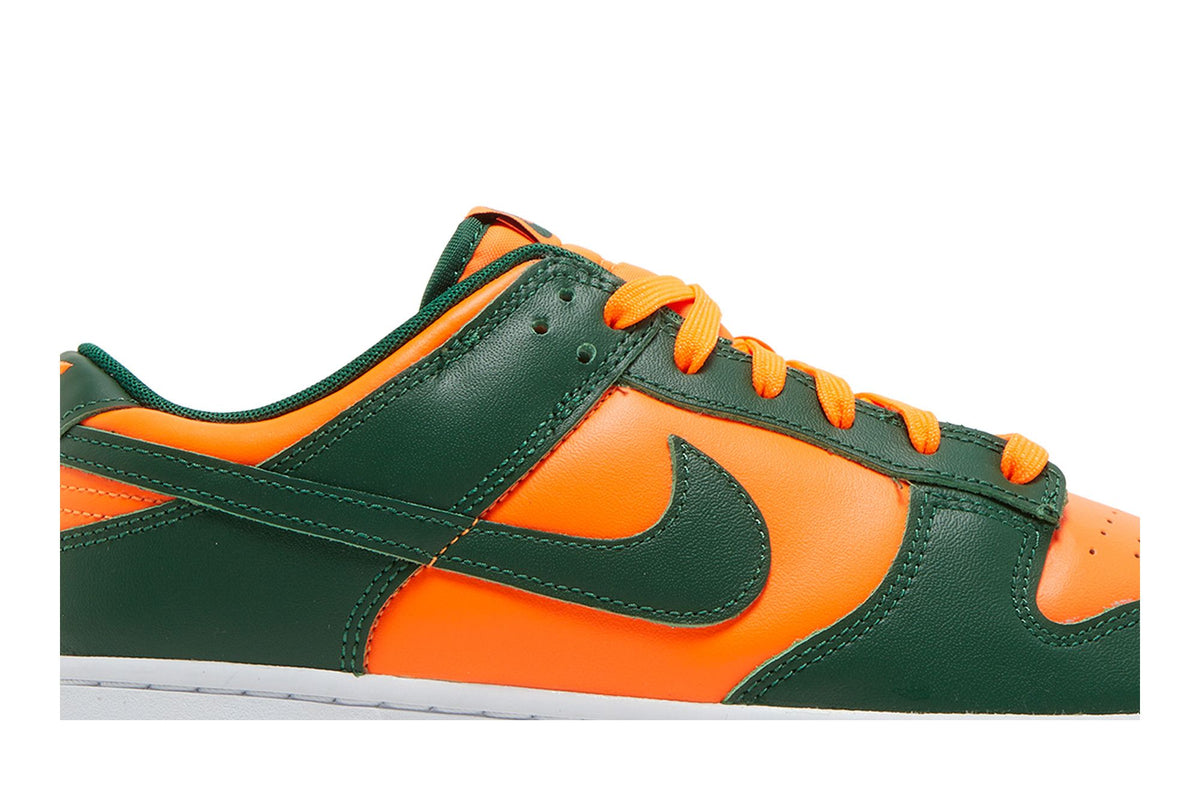 Nike Dunk Low Retro Miami Hurricanes sneaker afbeelding 2 - stylecode DD1391-300
