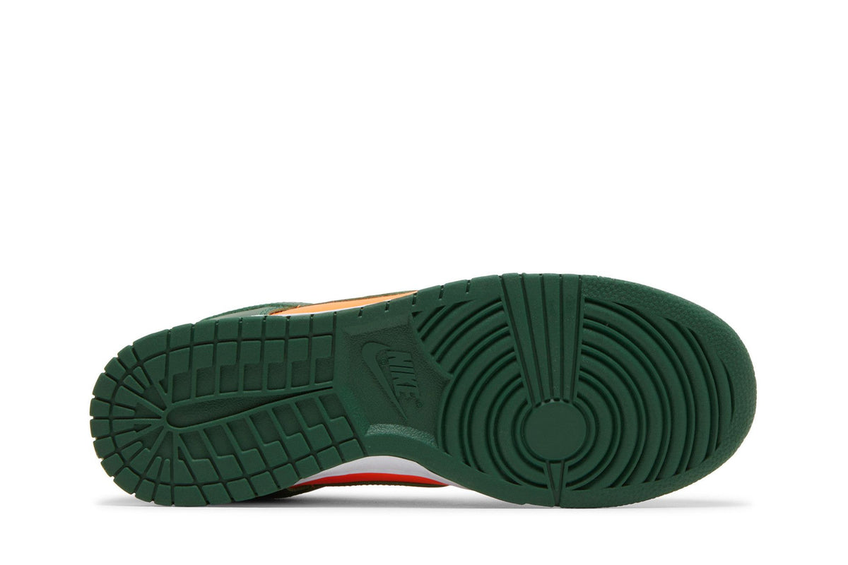 Nike Dunk Low Retro Miami Hurricanes sneaker afbeelding 4 - stylecode DD1391-300