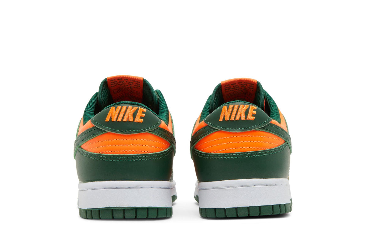 Nike Dunk Low Retro Miami Hurricanes sneaker afbeelding 6 - stylecode DD1391-300