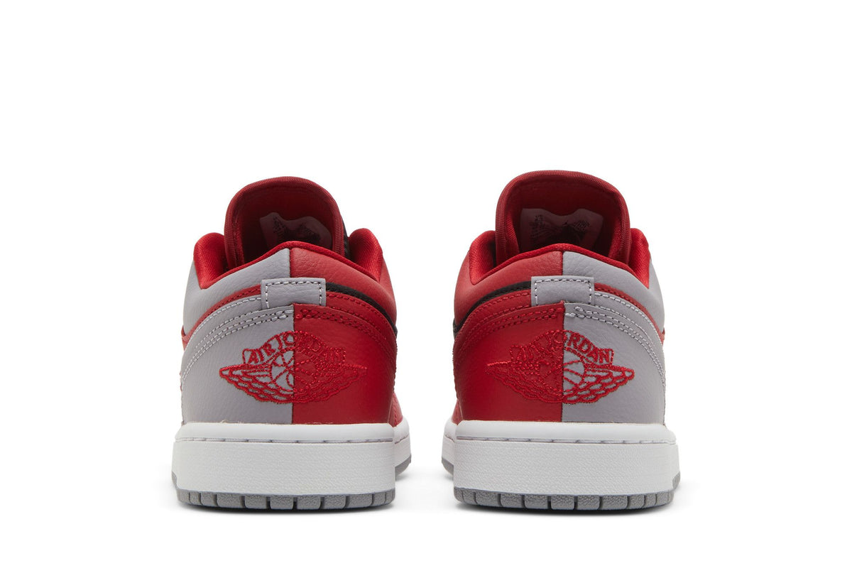 Jordan 1 Low SE Homage Split Gym Red Cement Grey (Women's) sneaker afbeelding 6 - stylecode DR0502-600