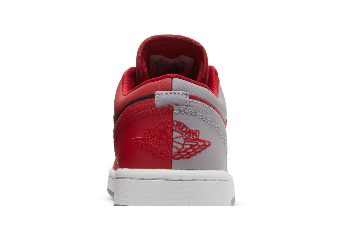 Jordan 1 Low SE Homage Split Gym Red Cement Grey (Women's) sneaker afbeelding 7 - stylecode DR0502-600