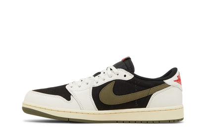 Jordan 1 Retro Low OG SP Travis Scott Olive (Women's) sneaker afbeelding 3 - stylecode DZ4137-106