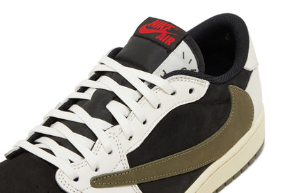 Jordan 1 Retro Low OG SP Travis Scott Olive (Women's) sneaker afbeelding 9 - stylecode DZ4137-106