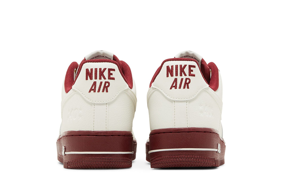 Nike Air Force 1 Low '07 SE 40th Anniversary Edition Sail Team Red (Women's) sneaker afbeelding 6 - stylecode DQ7582-100
