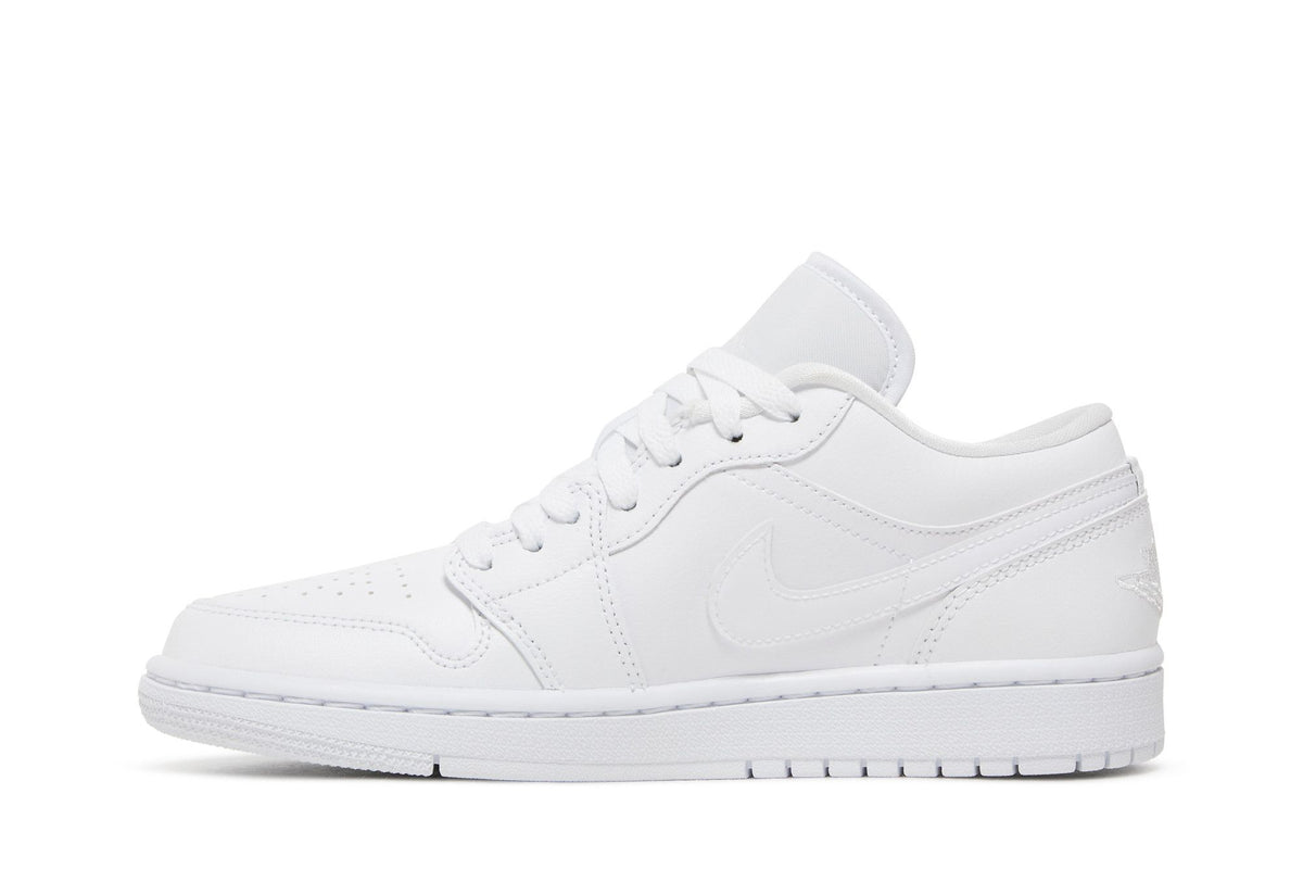 Jordan 1 Low Triple White (2022) (Women's) sneaker afbeelding 3 - stylecode DV0990-111
