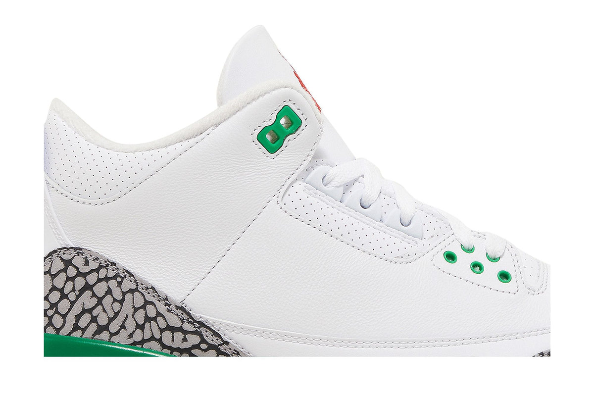 Jordan 3 Retro Lucky Green (Women's) sneaker afbeelding 2 - stylecode CK9246-136