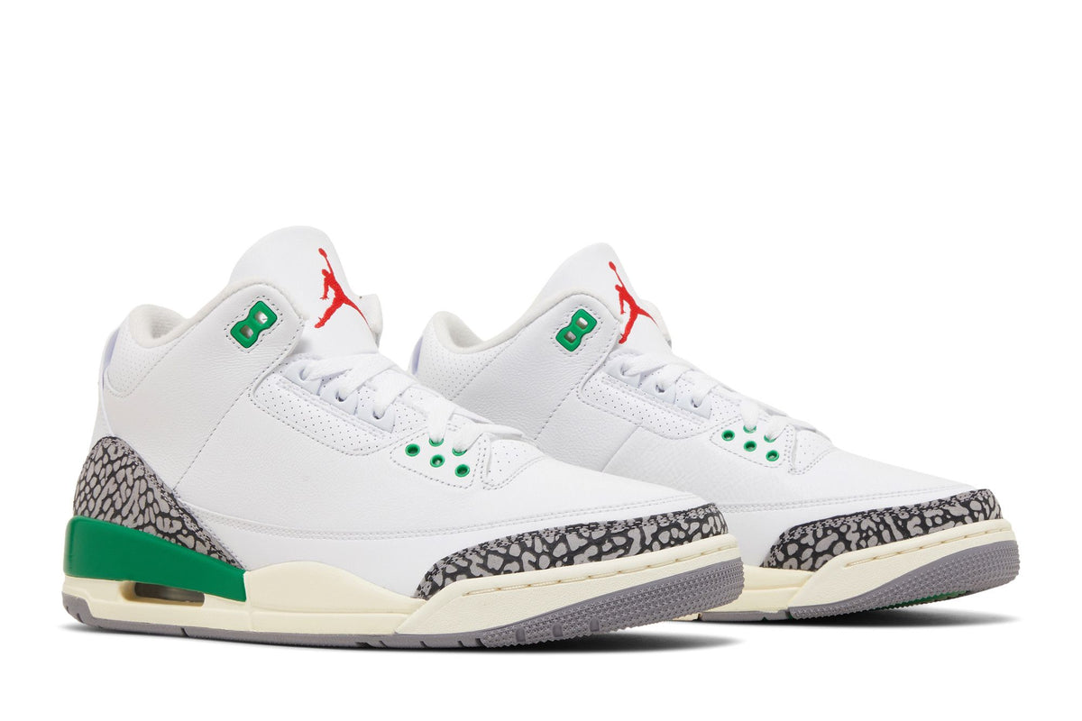 Jordan 3 Retro Lucky Green (Women's) sneaker afbeelding 8 - stylecode CK9246-136