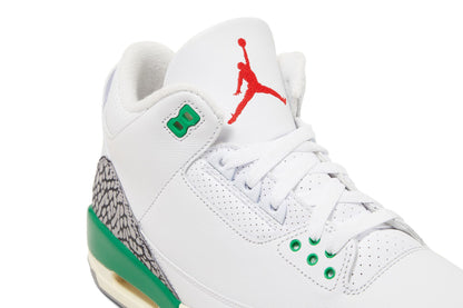 Jordan 3 Retro Lucky Green (Women's) sneaker afbeelding 9 - stylecode CK9246-136