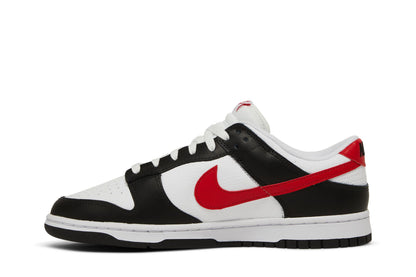 Nike Dunk Low Retro Red Swoosh Panda sneaker afbeelding 3 - stylecode FB3354-001