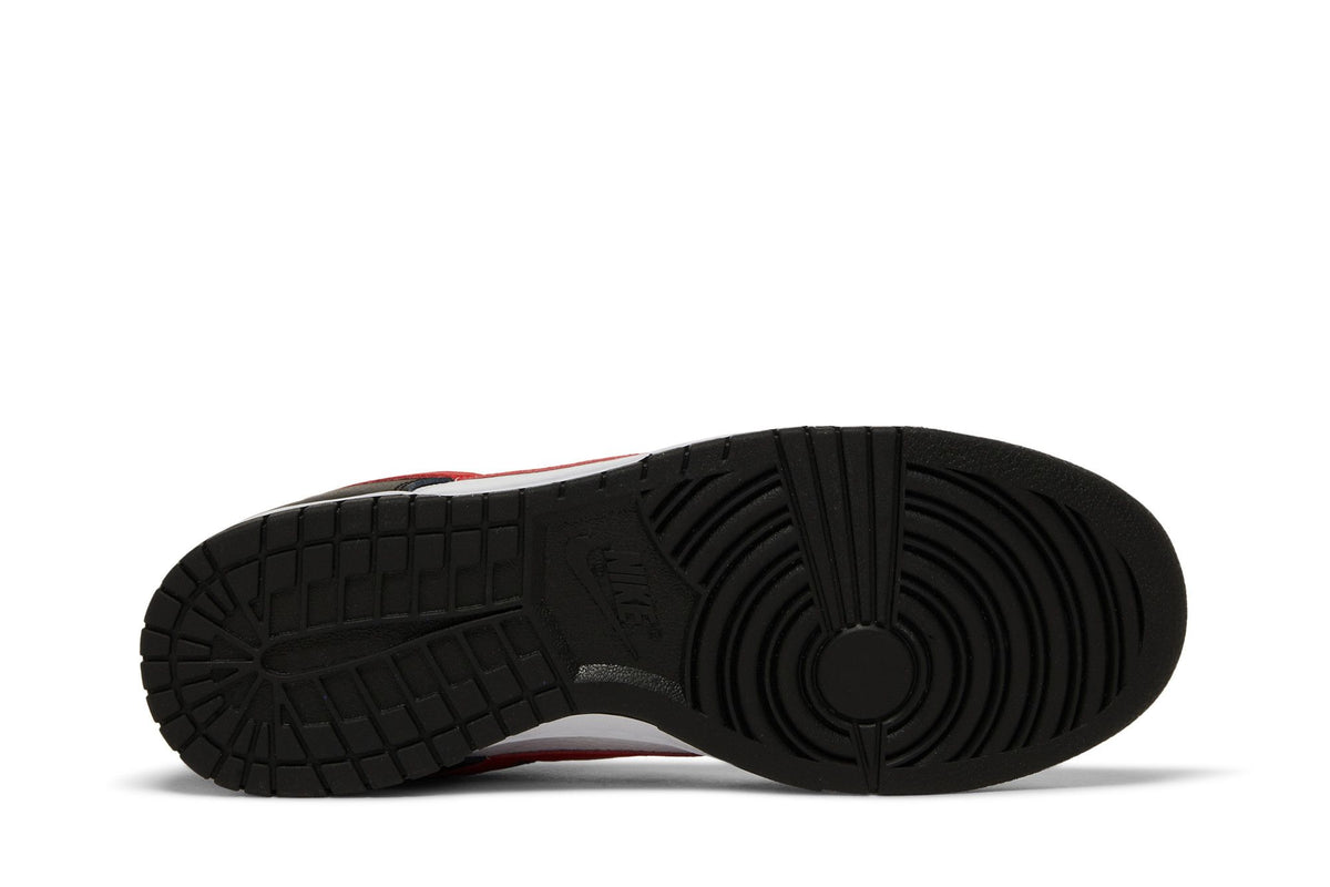 Nike Dunk Low Retro Red Swoosh Panda sneaker afbeelding 4 - stylecode FB3354-001