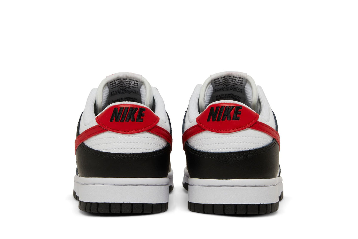 Nike Dunk Low Retro Red Swoosh Panda sneaker afbeelding 6 - stylecode FB3354-001