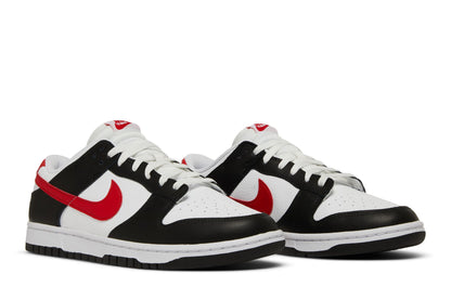 Nike Dunk Low Retro Red Swoosh Panda sneaker afbeelding 8 - stylecode FB3354-001