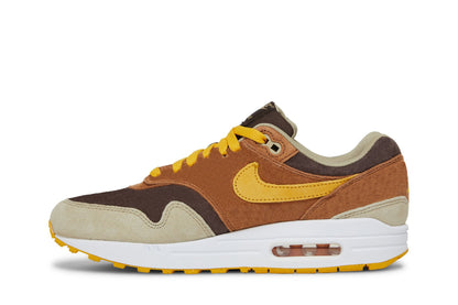 Nike Air Max 1 PRM Duck Pecan Yellow Ochre sneaker afbeelding 3 - stylecode DZ0482-200