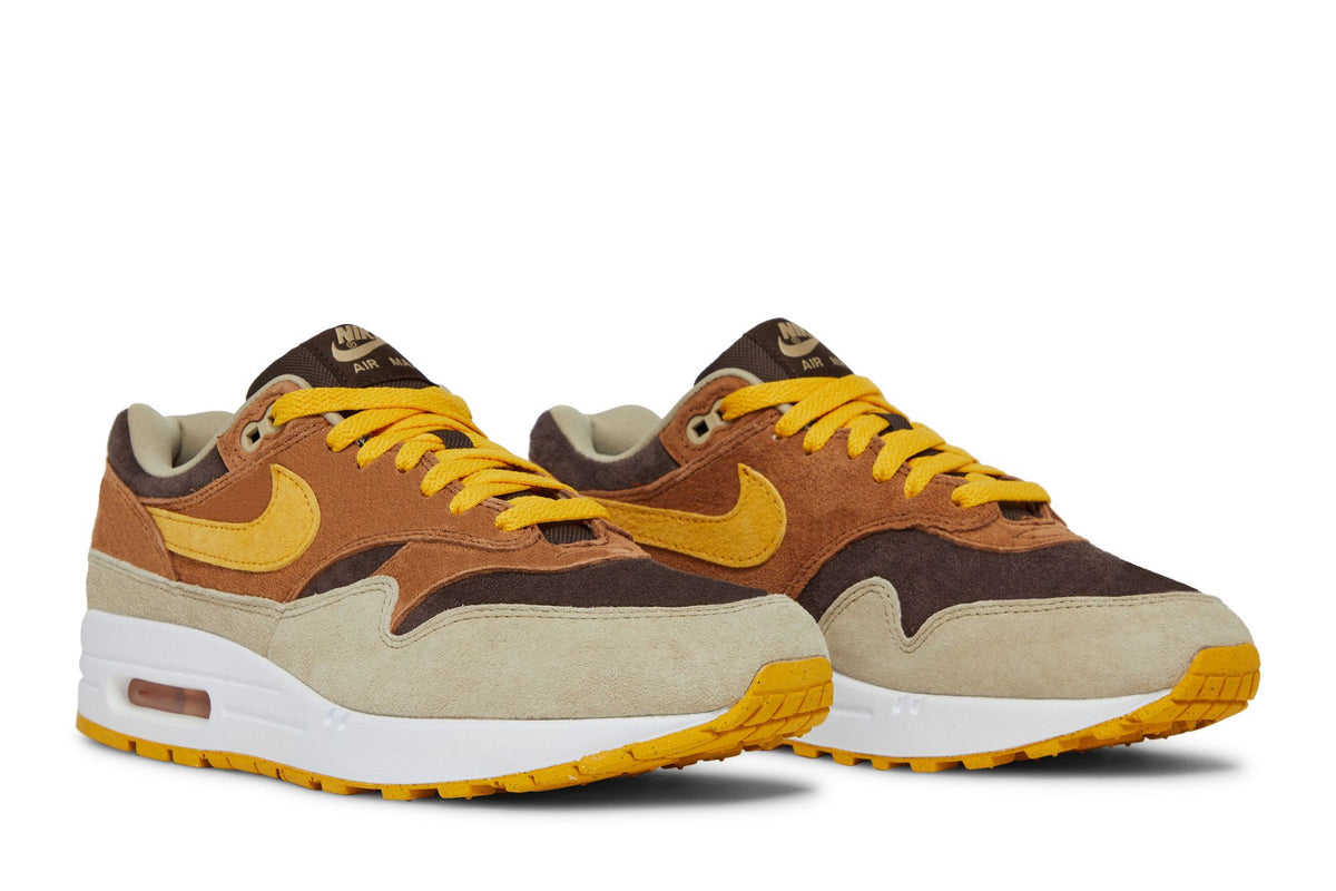 Nike Air Max 1 PRM Duck Pecan Yellow Ochre sneaker afbeelding 8 - stylecode DZ0482-200