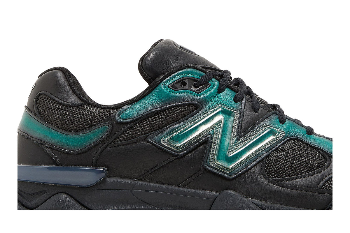 New Balance 9060 Mowalola Burglarwear Black Teal Pink sneaker afbeelding 2 - stylecode U9060ML