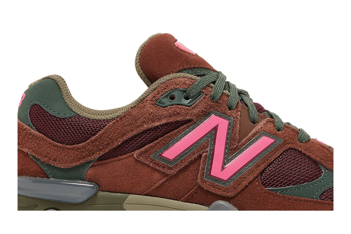 New Balance 9060 Rich Oak Burgundy sneaker afbeelding 2 - stylecode U9060BUR