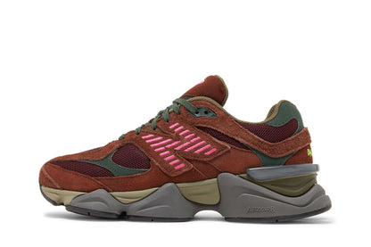 New Balance 9060 Rich Oak Burgundy sneaker afbeelding 3 - stylecode U9060BUR