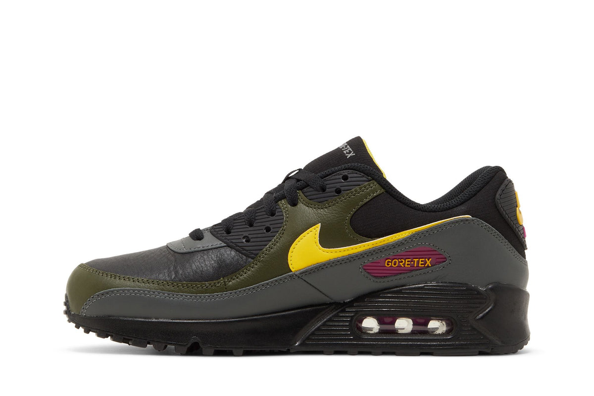 Nike Air Max 90 Gore-Tex Black Cargo Khaki sneaker afbeelding 3 - stylecode DJ9779-001
