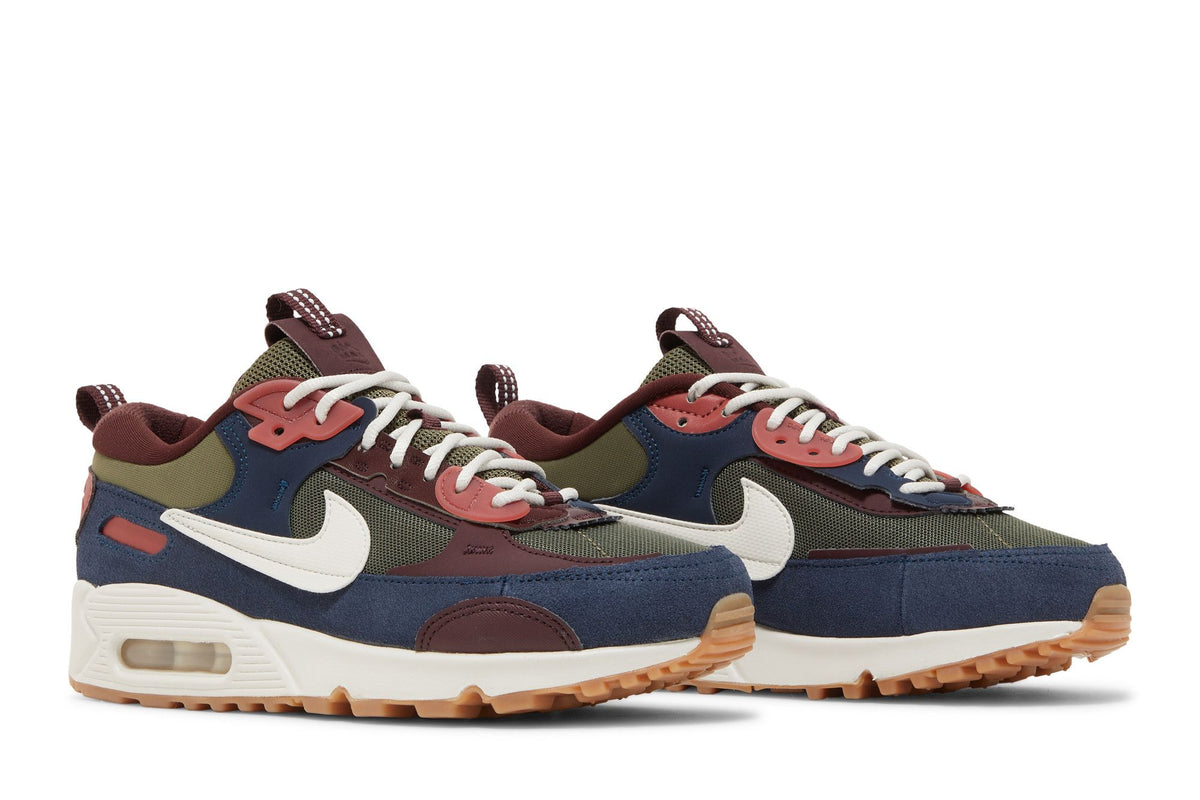 Nike Air Max 90 Futura Medium Olive Navy (Women's) sneaker afbeelding 8 - stylecode DM9922-200