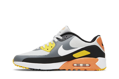 Nike Air Max 90 Golf Smoke Grey Black Orange sneaker afbeelding 3 - stylecode CU9978-012