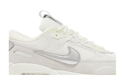 Nike Air Max 90 Futura Summit White Metallic Silver (Women's) sneaker afbeelding 2 - stylecode FB1877-110